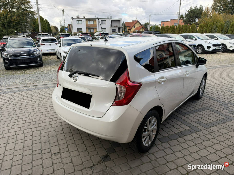Nissan Note 12 80 Klima Navi Serwis 1Właściciel Orzech