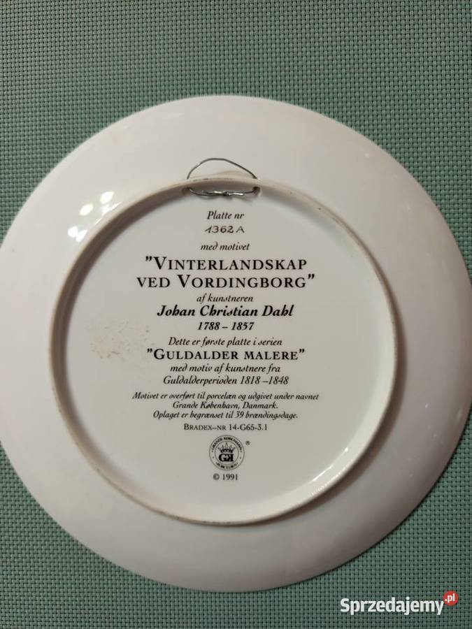2 x Obraz na porcelanie sygnowane mazowieckie Warszawa