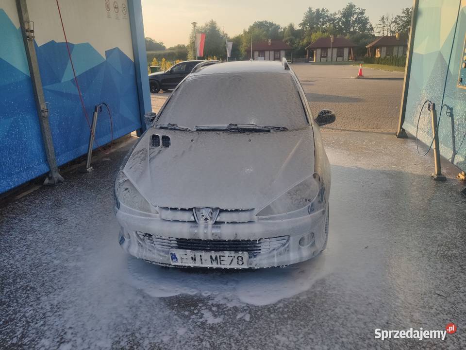 206sw s16 20 benzyna lpg welurowa tapicerka Uniejów