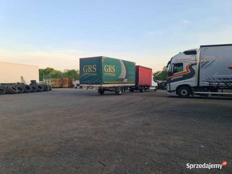 Przyczepa Agados 2011 wysokość rampowa pod busa Nowa Sól