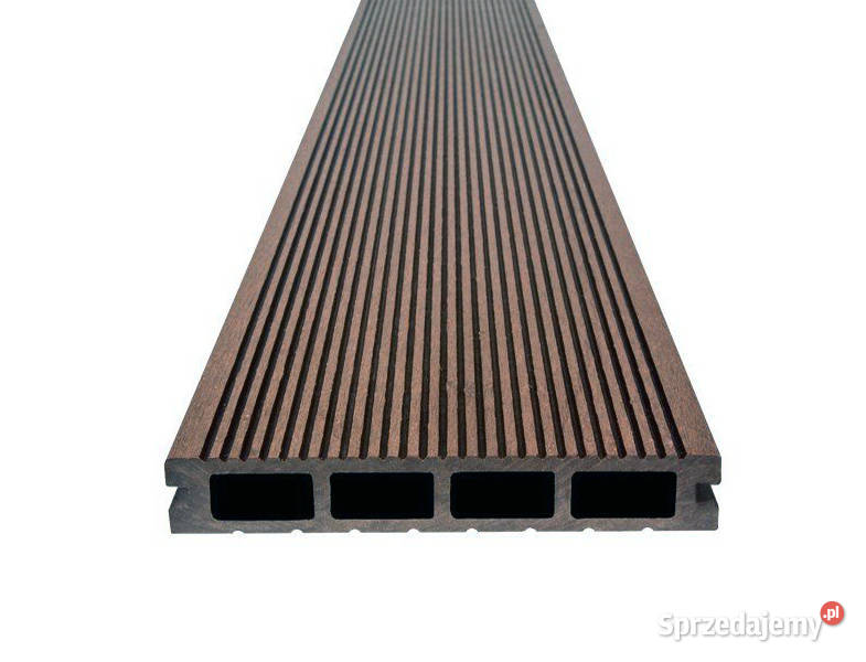 DESKA TARASOWA KOMPOZYTOWA 25x140mm RYFLOWANA Lubin