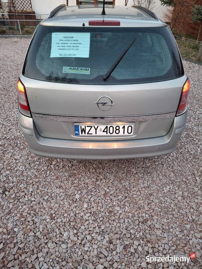 Opel Astra H kombi 16 benzyna manualna Żyrardów