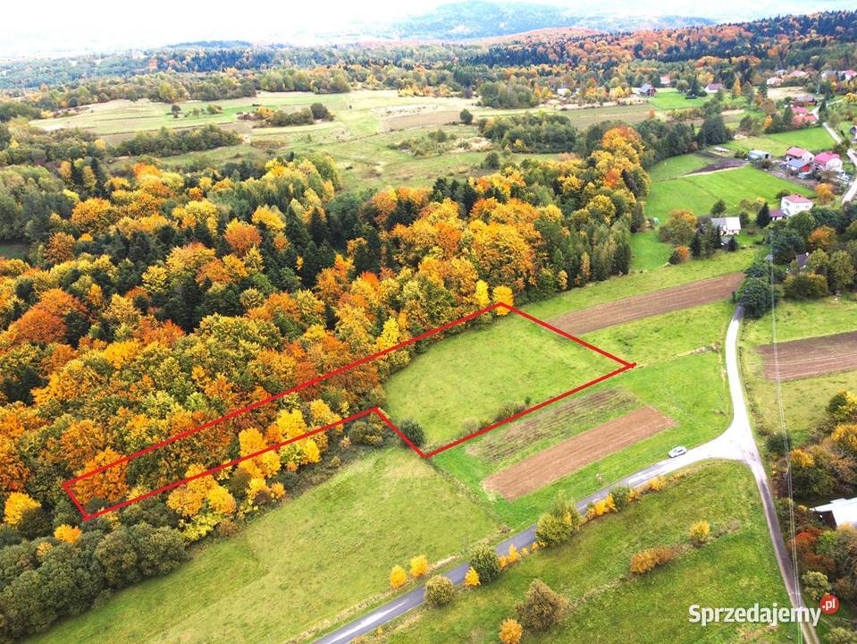 Sprzedam działkę Łęki Dukielskie Grunty i działki