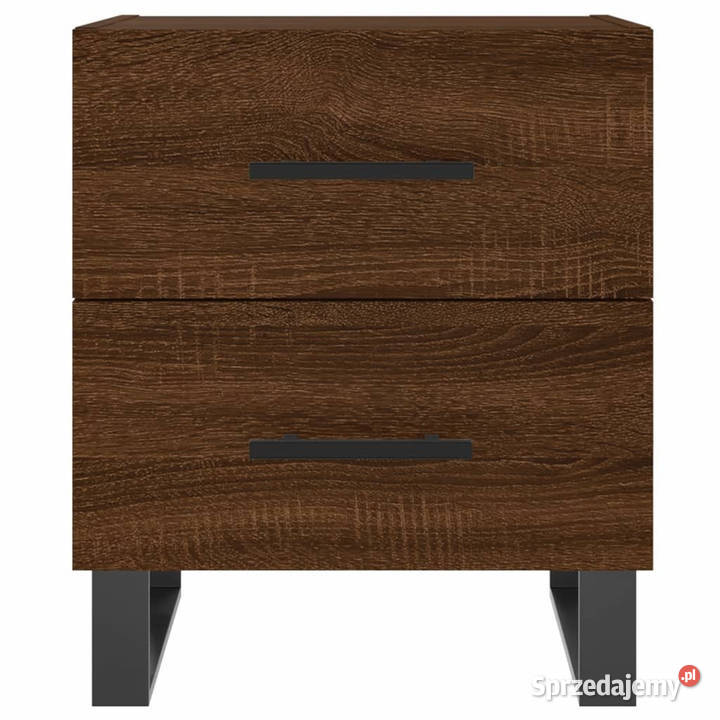 Szafki nocne 2 brązowy dąb 40x35x475 WM827371