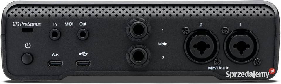 PreSonus Interfejs audio USBC Quantum ES 2 Kultura i Rozrywka Rzeszów