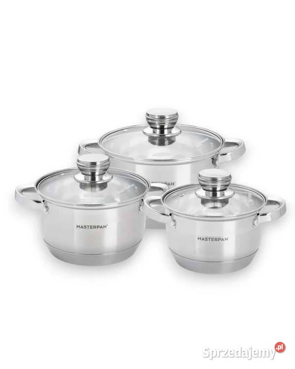 Garnki małe nierdzewne Masterpan 6 Kraków