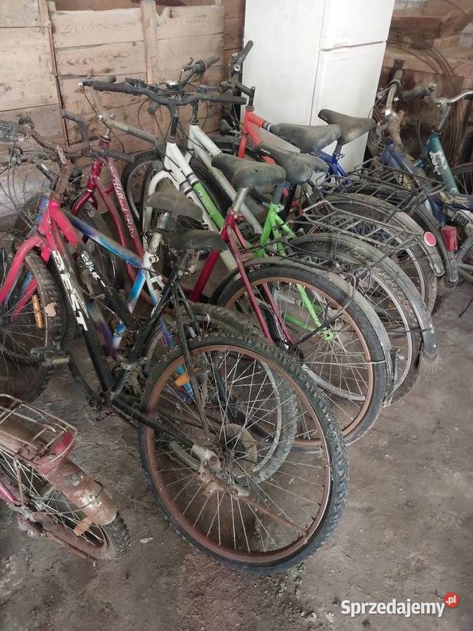 Zestaw rowerów różne modele Stopnica