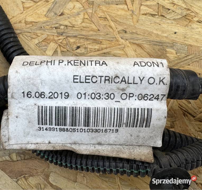 Wiązka instalacja PDC zderzaka przód Volvo xc60 Sieraków sprzedam