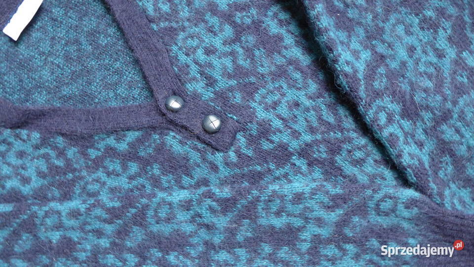 ISLANDZKI hipsterski wełniany sweter WEŁNA Warszawa sprzedam