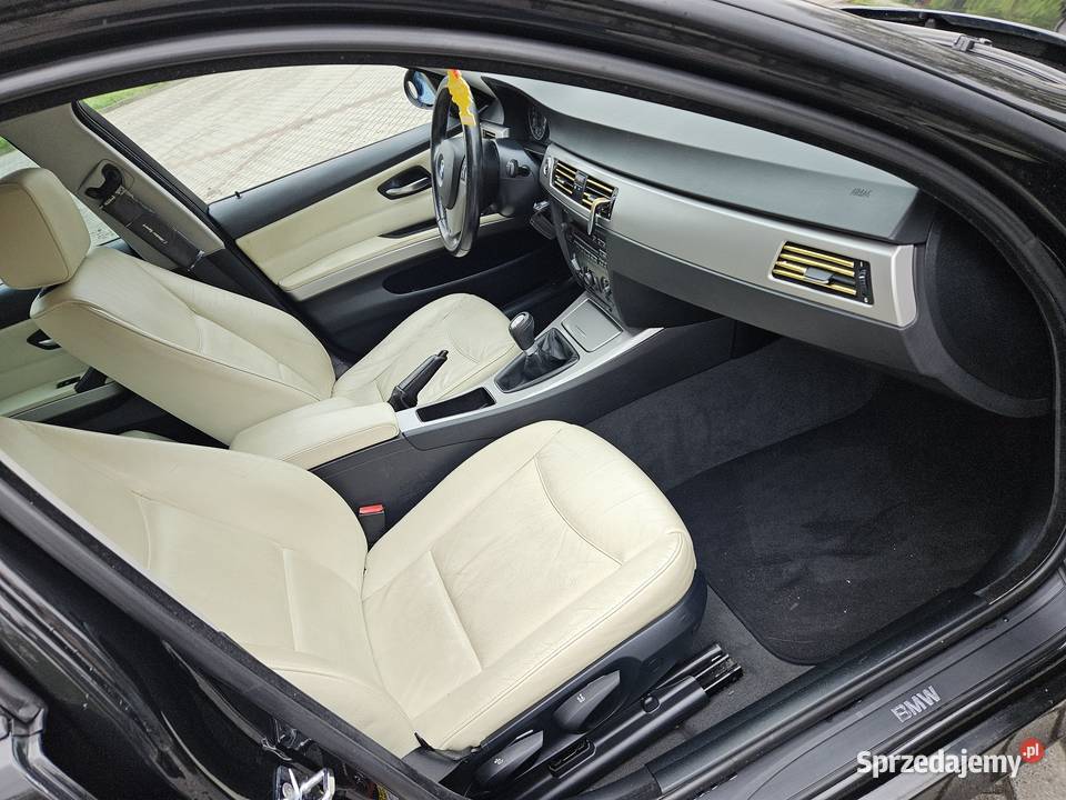 Bmw 320i e90 skóry xenon serwisowana 1 aluminiowe felgi Koźmin Wielkopolski