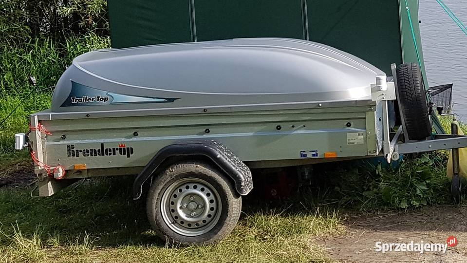 Przyczepa z pokrywą i namiotem Brenderup sprzedam