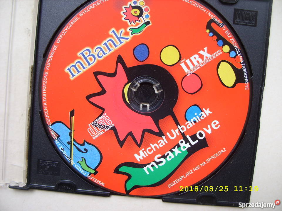 Jazz CD MICHAL URBANIAKSAX LOVE Wołów