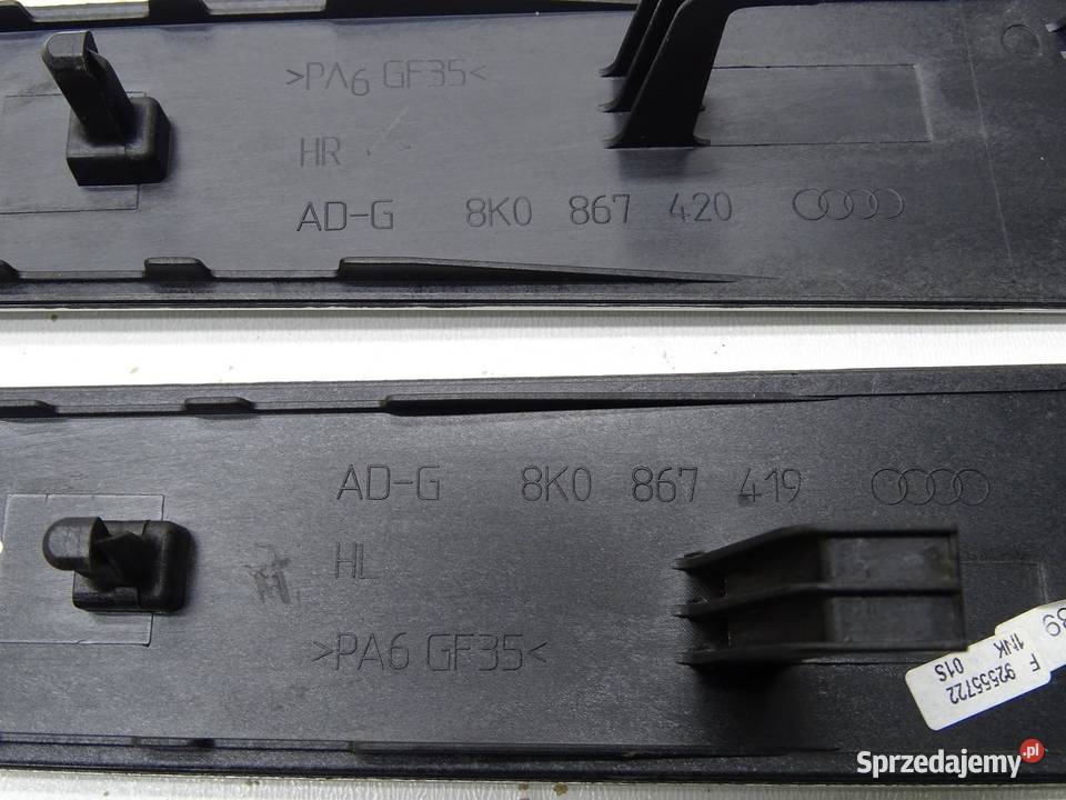 LISTWA DEKOR BOCZKA DRZWI PRZÓD TYŁ KOMPLET