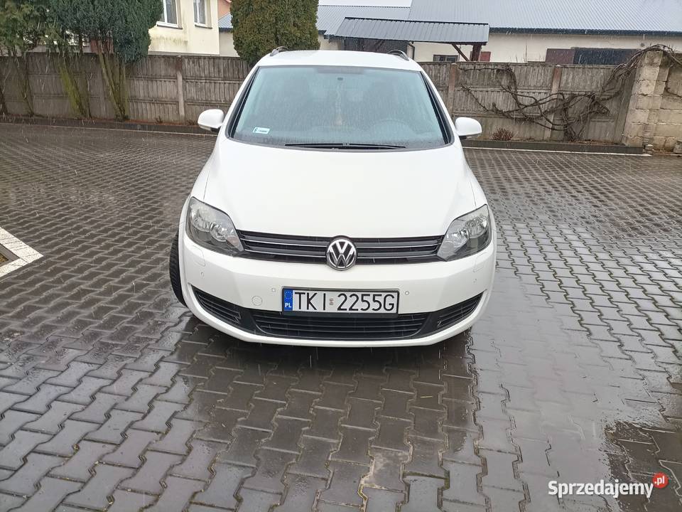 WV Golf PLUS V biały świętokrzyskie sprzedam