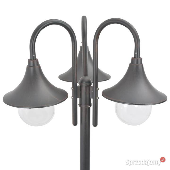 vidaXL Latarnia ogrodowa 3punktowa E27 kolor Warszawa