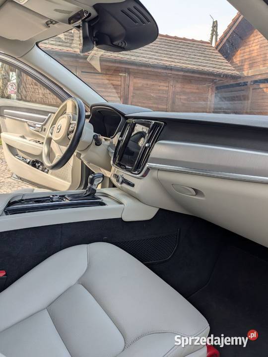 Volvo V90 IntelliSafeautopilot Biala skóra super 180KM Wrocław sprzedam