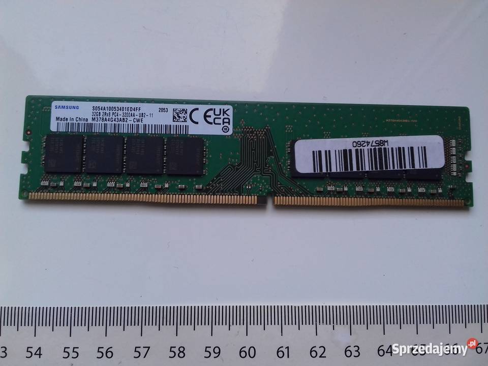 Samsung DDR4 32GB PC4 3200MHz 2933Mbps 12V Bydgoszcz