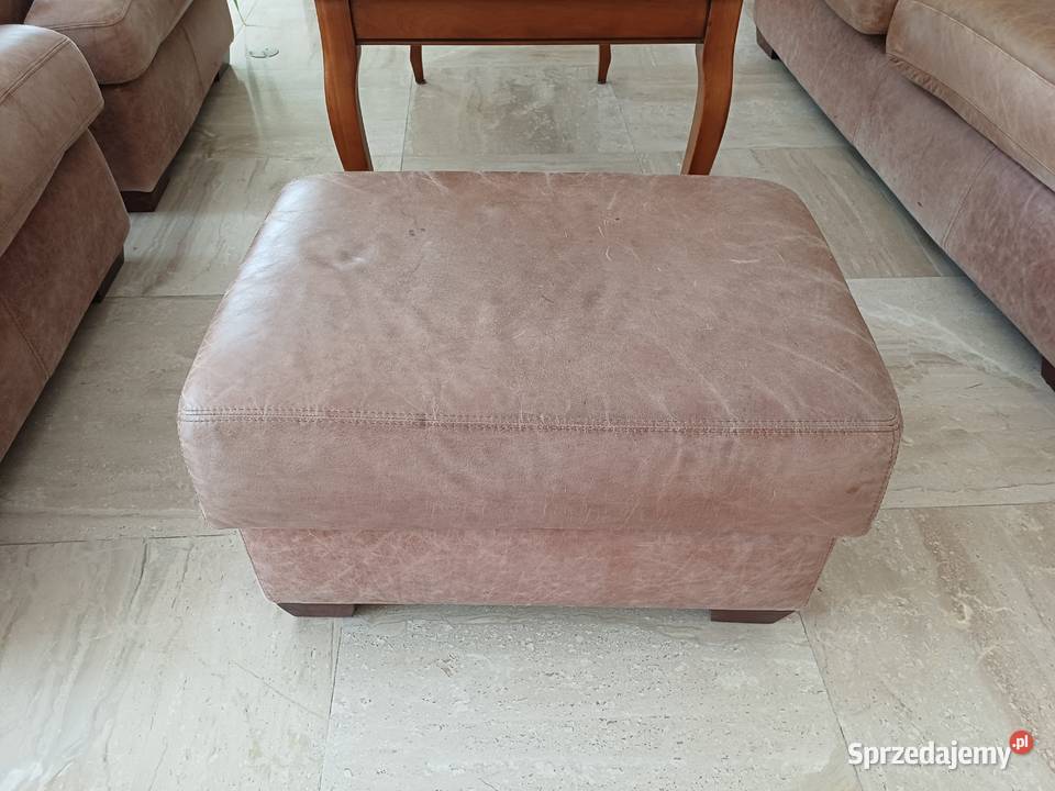 Kanapa dwa fotele pufa Dom i Ogród pomorskie Gdańsk sprzedam