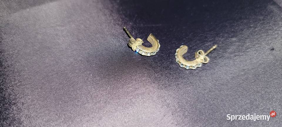 Kolczyki pół okragle Kolczyki Rzeszów sprzedam