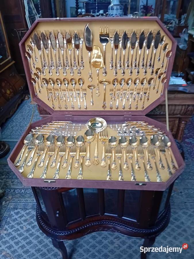 Sztucce pozłacane sztucce planeta