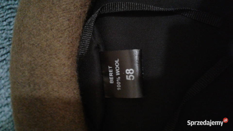 Beret wojskowy oliwkowy WOT różne rozmiary mazowieckie Ostrołęka sprzedam