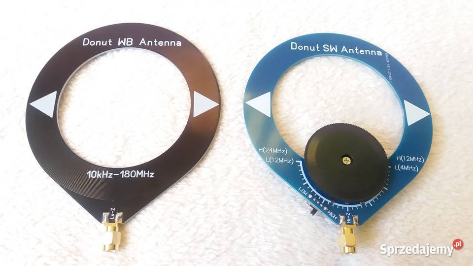 Antena VHFUHF SMA długa Adapter UC BNC i inne