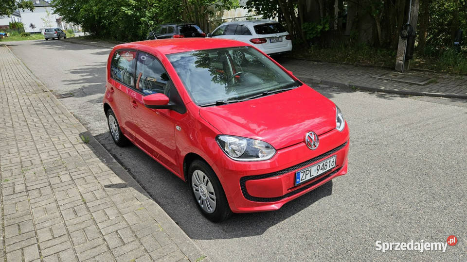 Volkswagen Up 75KlimaSerwisParktronikZadbanyStan Rok produkcji 2015 Szczecin