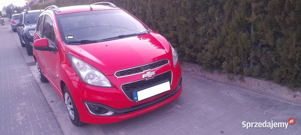 Chevrolet Spark 12 201314r 82 72000 klima 5 osób czerwony Toruń