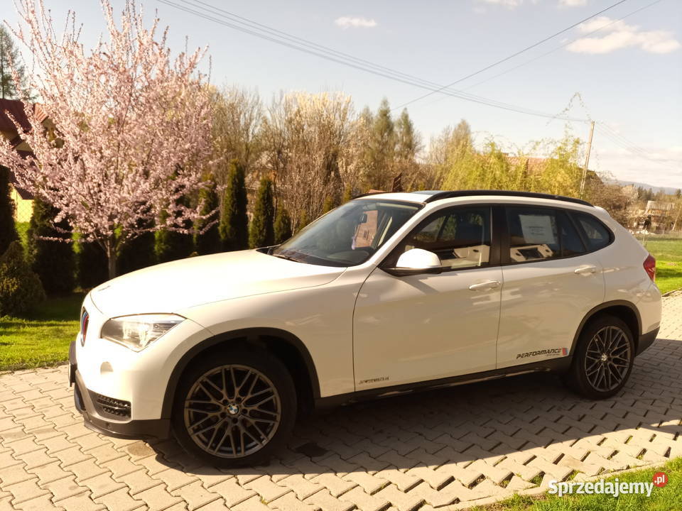 BMW X1 xdrive20d 2015 4x4 prywatna 1 właściciel elektryczne lusterka Nowy Targ
