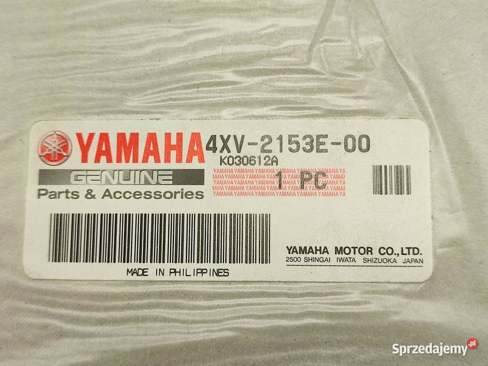 NAKLEJKA YAMAHA NA LEWY BOCZEK OWIEWKĘ YAMAHA