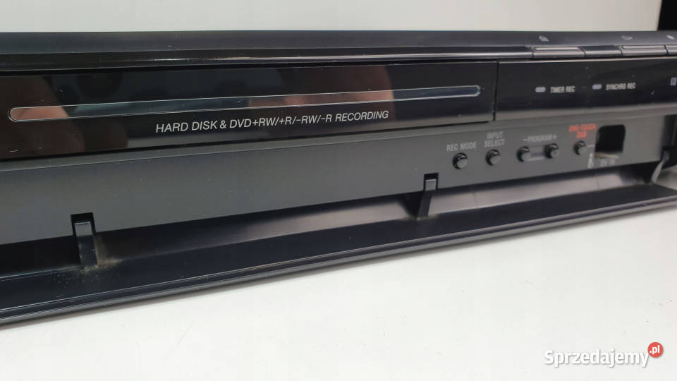 SONY CD RDR hx 725 Nagrywarka DVD HDD odtwarzacz Elektronika Międzychód sprzedam