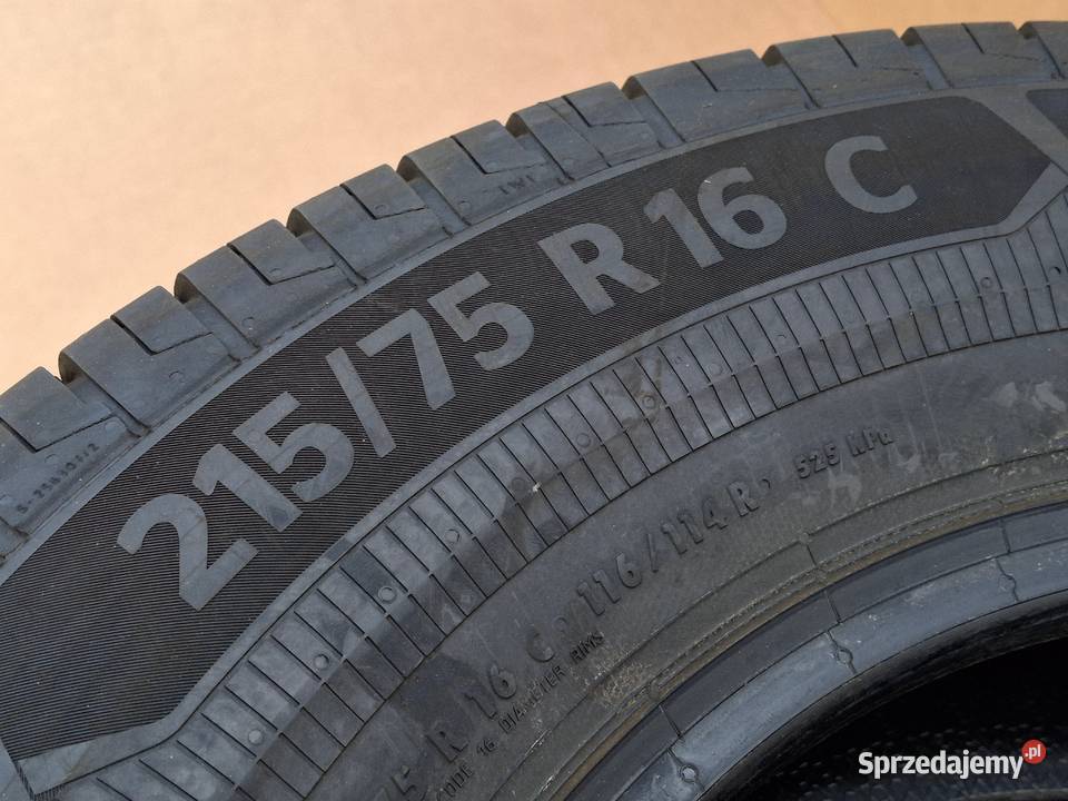 OPONY LETNIE CONTINENTAL 21575R16C VANCONTACT Bieleń