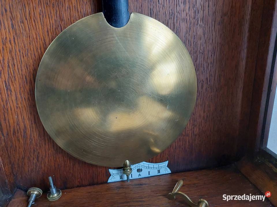 146 Zegar linkowy żyłkowy Lenzkirch 1898r tarcza