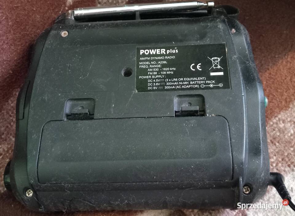 Radio Power Plus na korbę Gdynia
