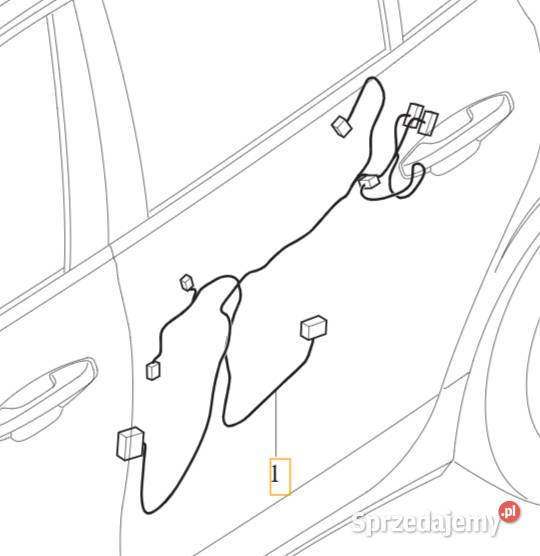 VOLVO S60 III V60 V60CC II wiazka elektryczna