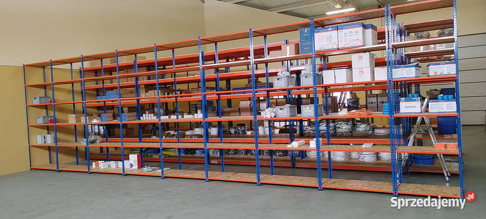 Regał Magazynowy Metalowy ŁATWY SZYBKI MONTAŻ 5L Bydgoszcz