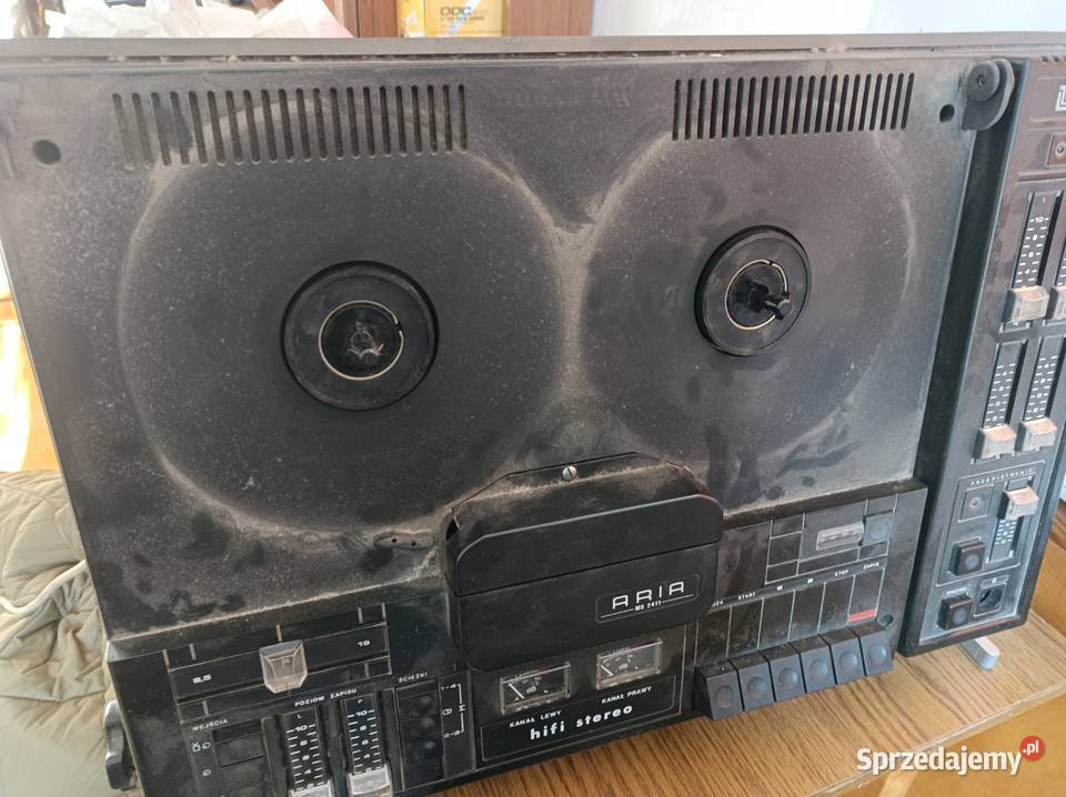 Magnetofon szpulowy ms2411 aria zrk unitra lubelskie