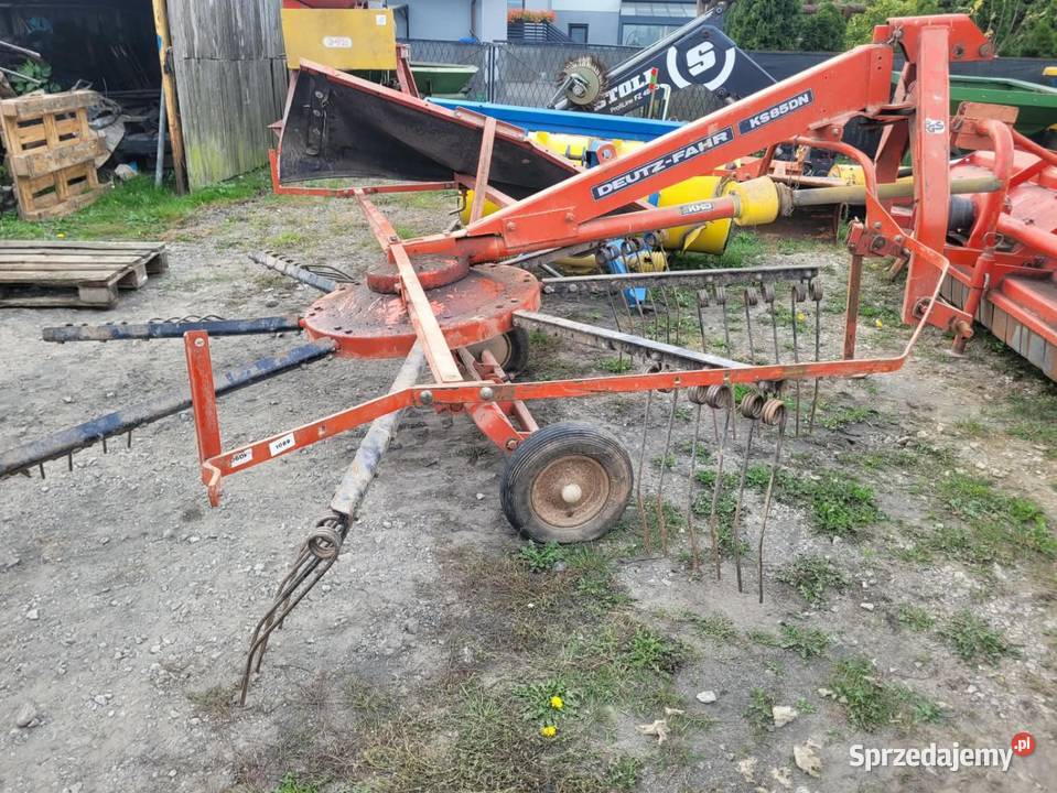 Zgrabiarka fella Deutz fahr