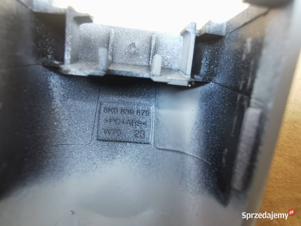 Zaślepka klamki audi a4 a5 b8 8K0839878 Rok produkcji 2012 Sieraków