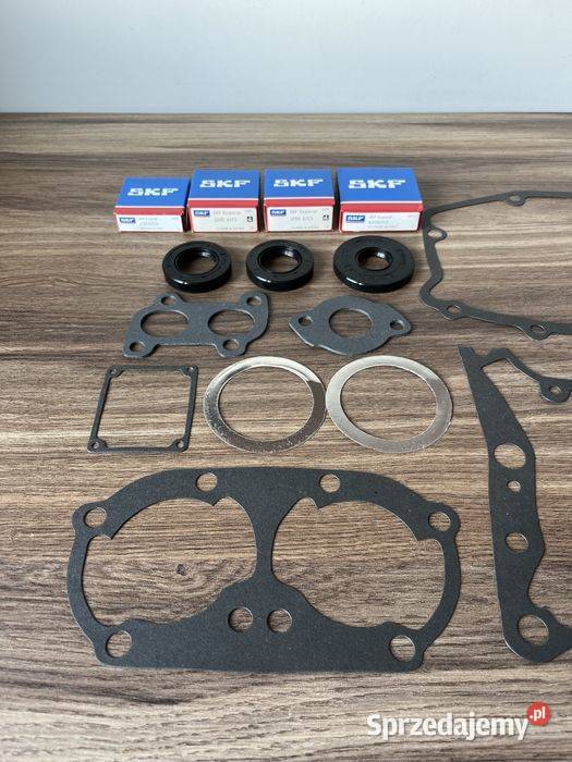 NOWY KOMPLET ŁOŻYSKA SKF USZCZELNIACZE USZCZELKI