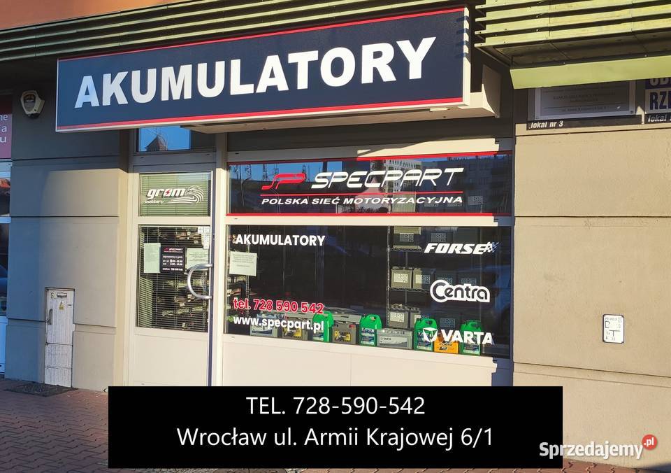 Akumulator PROTON 74Ah 620A EN PRAWY PLUS niski dolnośląskie Wrocław