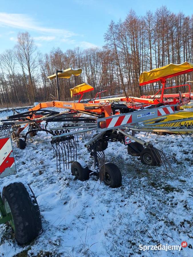 Zgrabiarki dwukaruzelowe pottinger krone Fella podlaskie Łomża
