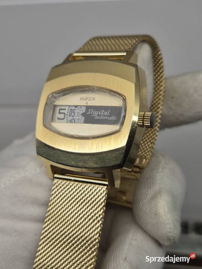 Rzadki unikalny zegarek Anker A Digital automat Chorzów