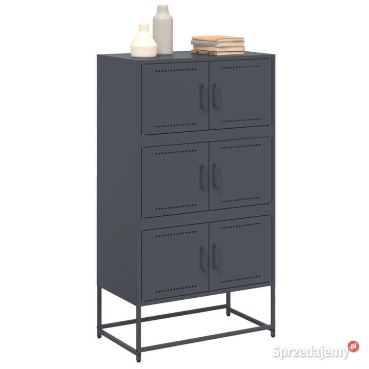 Szafka antracytowa 685x385x1235 stal WM846490 mazowieckie Warszawa sprzedam