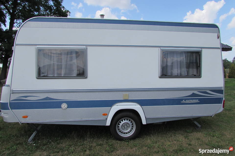 Przyczepa kempingowa Fendt Biała