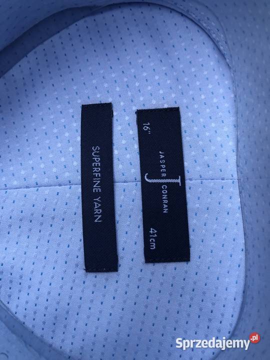 Elegancka Koszula wizytowa rM 41 Nowa Markowa niebieski Kraków