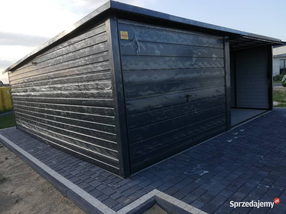 BLASZAK Drewnopodobny Złoty Dąb Garaże Blaszane zachodniopomorskie Kamień Pomorski