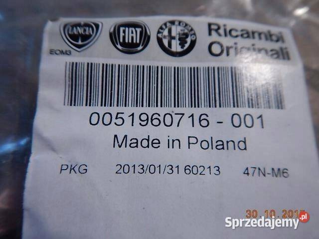 WSPORNIK KLAMRA ALFA ROMEO FIAT LANCIA ORYG NOWY