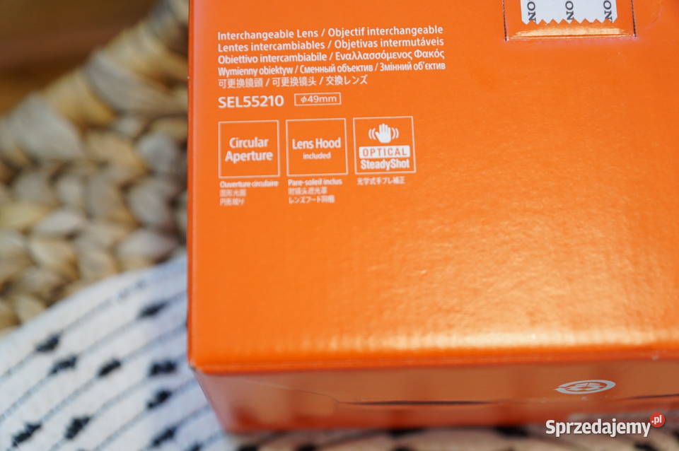 Obiektyw Sony E SEL55210 f4563 OSS Obiektywy śląskie Bielsko-Biała