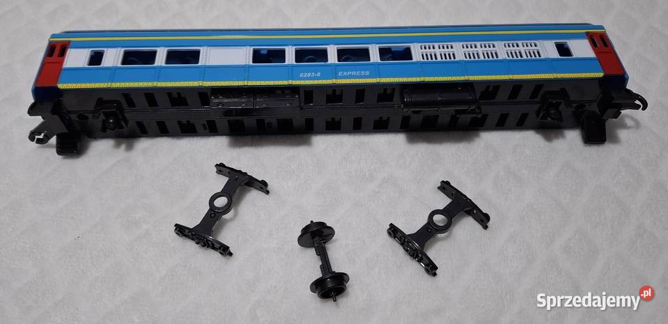 Wagon ekspresowy niebieski 30 2030mm Zabawka śląskie Czeladź